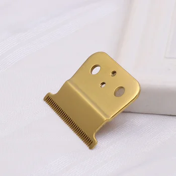 

Beard Trimmer Portable Hair Blade Electric Razor Metal Blade Hair Shaper Blade Hairdressing Supplies Golden