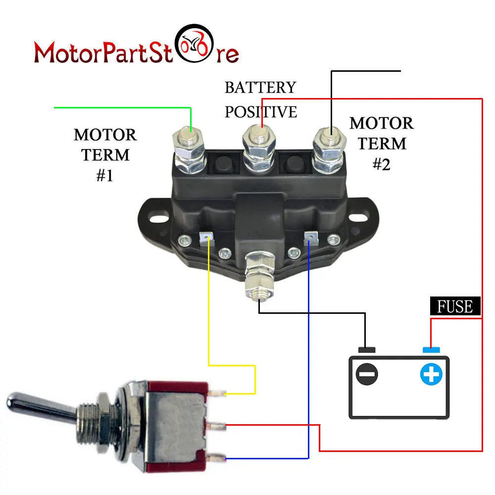Solenoid Switch 12v Compatible With Windlasses By Part Numbers 214 1211a11 a1106 a51 a61 a11 Motorcycle Switches Aliexpress