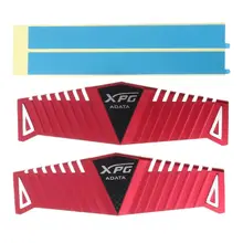 1 комплект теплоотвод ОЗУ радиатор кулер охлаждающий радиатор для настольной памяти DDR2 DDR3 DDR4 теплоотвод E65A