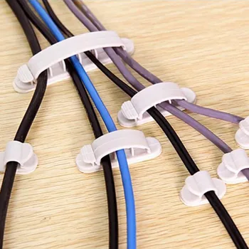 

10 Pieces/pack Different Size Household Cable Holders Storage Racks Electrical Wire Collector Line Collator .x x N07