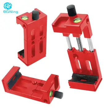 

BGNing XJ-8 Tripod Head Bracket Mobile Phone Holder Clip For Phone Flashlight Microphone With Spirit level and Cold Shoe Mount