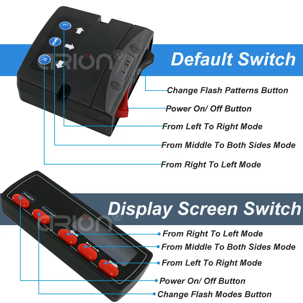 01杠子显示器开关和牛角开关对比