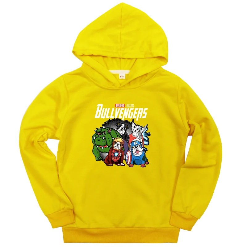 Hoodies 5 Толстовки для малышей с принтом собаки; коллекция года; сезон весна-осень; толстовки с капюшоном для мальчиков и девочек; топы с длинными рукавами; детская одежда; Moletom Infantil - Цвет: Hoodies 5