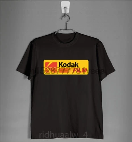 Kodak пленка камера логотип новая футболка Летняя бренд Фитнес Бодибилдинг мужские