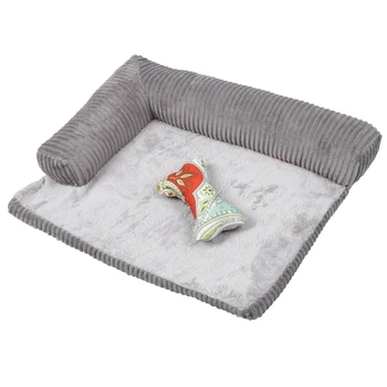 

Luxury Large Dog Bed Sofa Dog Cat Pet Cushion for Big Dogs Washable Nest Cat Teddy Puppy Mat Kennel Square Pillow Pet House