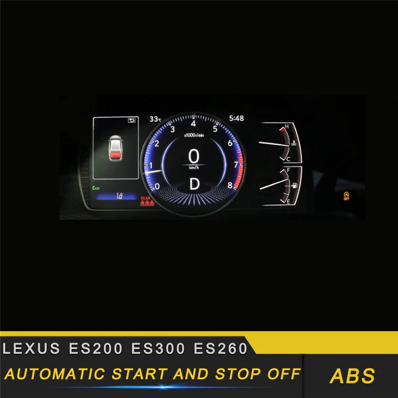 

For Lexus ES 2018 ES200 ES300 ES260 Car Automatic Start and Stop Off Interior Accessories