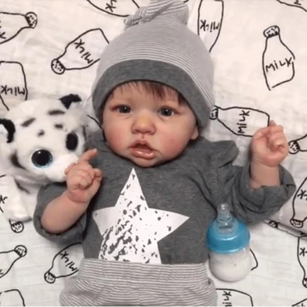 Hoomai 23 &quotмилая Кукла reborn Bebe куклы Reborn как кукла живой ребенок для мальчика Дети