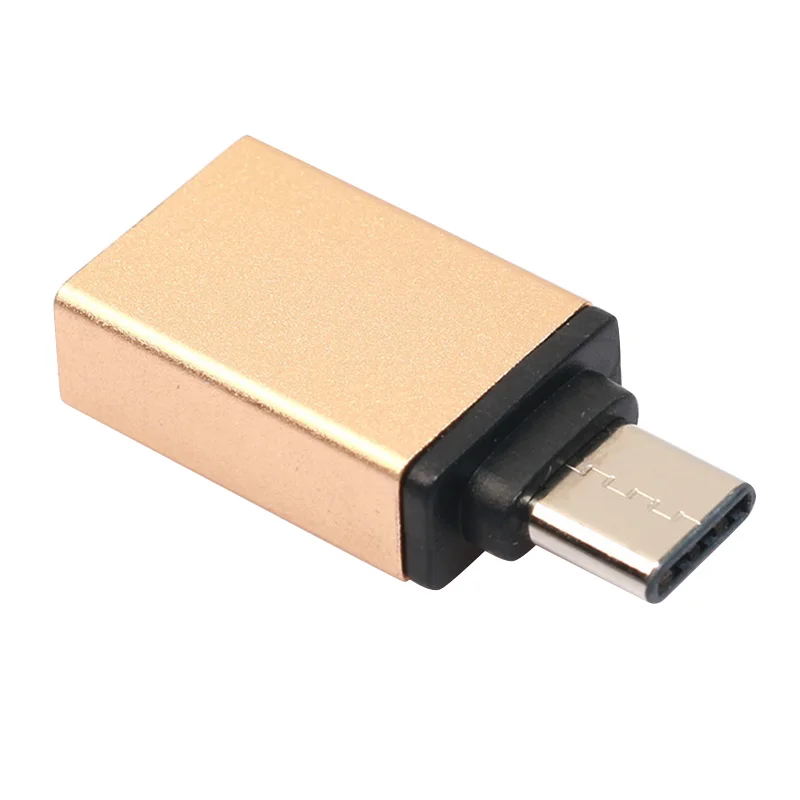 Mini type-C к USB 3,0 адаптер из алюминиевого сплава OTG конвертер для всех тип-c мобильных телефонов планшетных ПК XR649