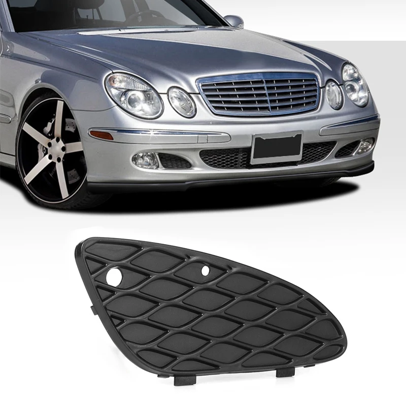 Right Front Bumper Lower Grill Fog Light Cover Side Vent for Mercedes-Benz W211 E-Class E320 E500 2003-2006 2118850253 | Автомобили и