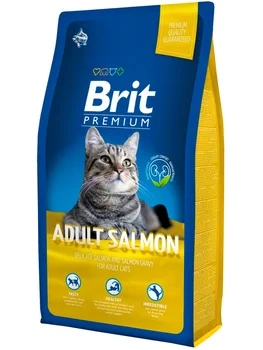 

BRIT BRIT PREMIUM CAT ADULT SALMON for adult cats with salmon sauce