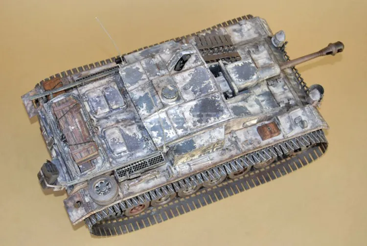 1:25 Масштаб 2 мировая война Германия Sturmgeschutz III StuG 40 Ausf.F Военная бумага модель