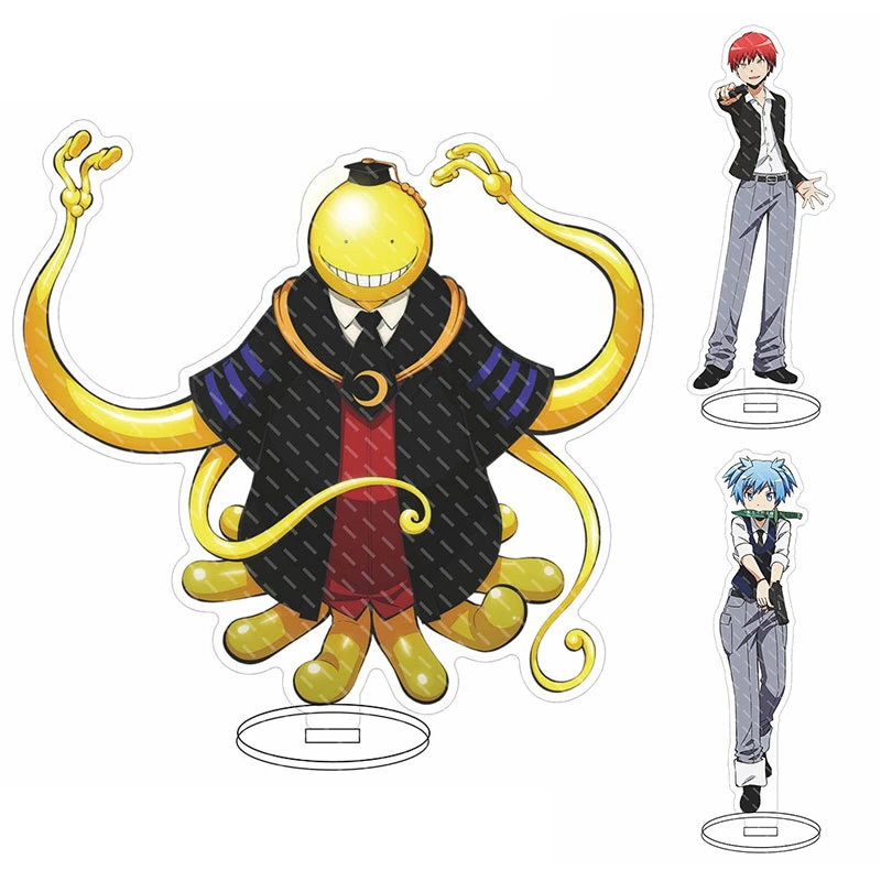 Anime Assassination Classroom Acrylic Figures Koro-sensei Karma Nagisa  Character Ansatsu Kyoushitsu Acrylic Stand Models Gift - Key Chains -  AliExpress