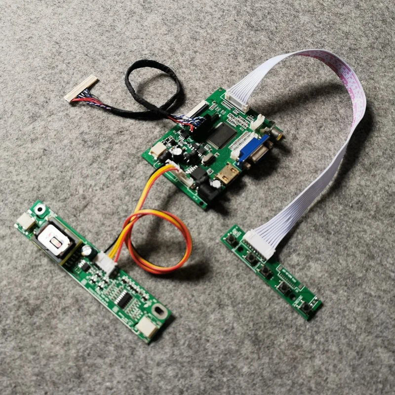 DIY kit LCD screen For B154EW03/B154EW07/M154EW01/N154I4 2-CCFL 30-Pin LVDS 1280*800 display controller drive board VGA+AV | Компьютеры и