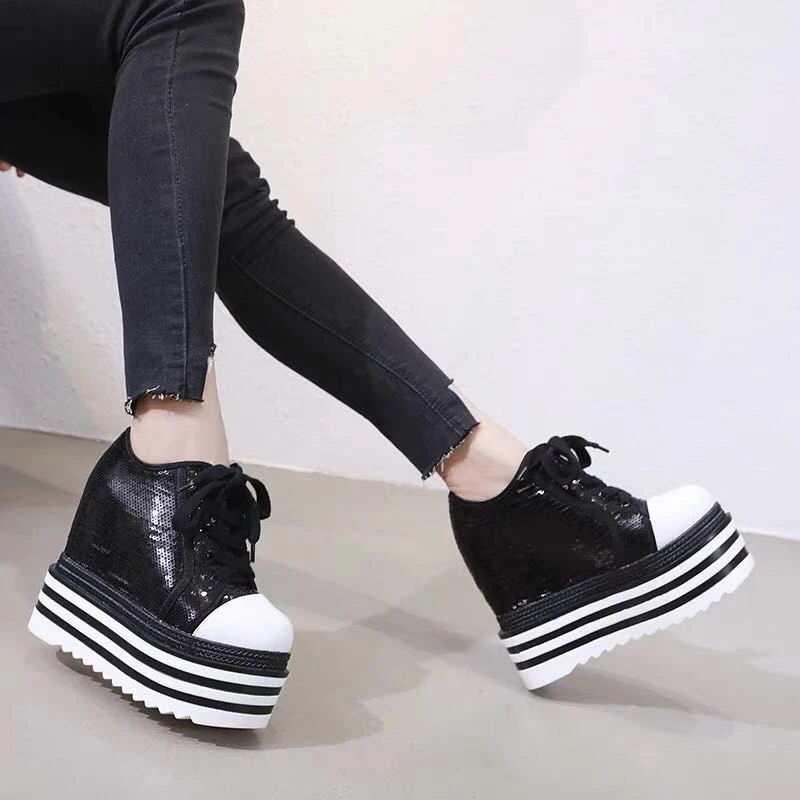 super high platform sneakers