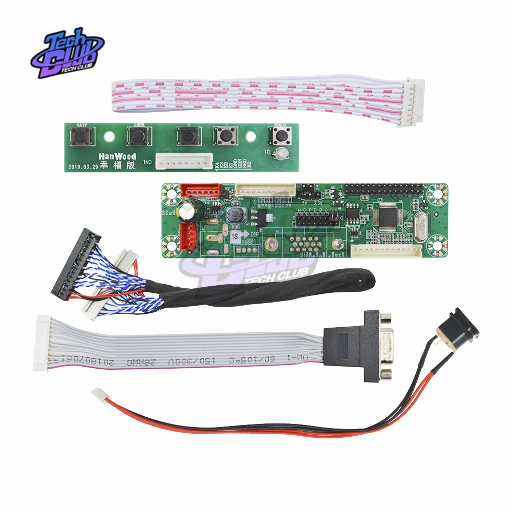 5 в MT6820-MD V2.0 MT561-B Универсальный LVDS lcd монитор экран программа LVDS ЖК драйвер Плата Поддержка 10-42 дюймов Laptor DIY Kit