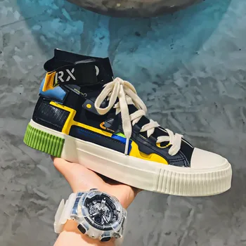 

High quality Men Casual Shoes Men's mesh lightweight breathable lace-up shoes sports High end men's trend shoes Feminino Zapatos