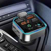 3 In 1 Car Wireless Bluetooth FM Transmitter Receiver USB Charger Hi-Fi Stereo Player Hands-free LED Display Support U Disk