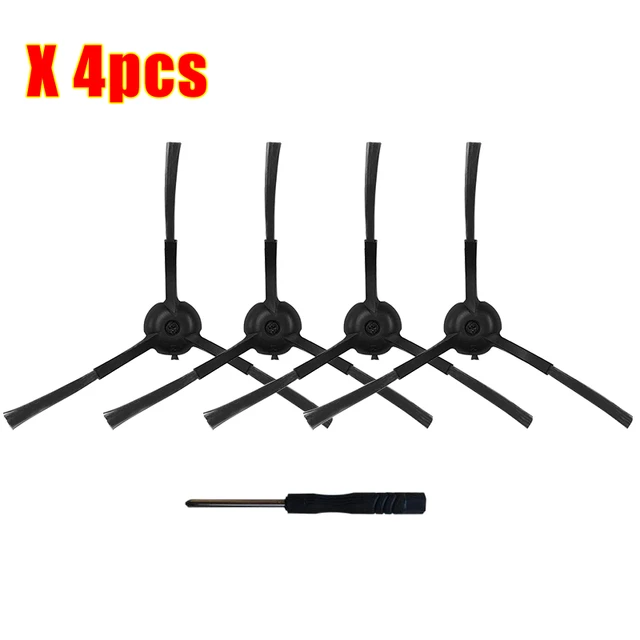 Main Brush Colletion Dust Bags Mop Cloth Side Brush Hepa Filter Spare Parts For XIAOMI VIOMI S9 Robot Vacuum Cleaner Accessories 4pcs