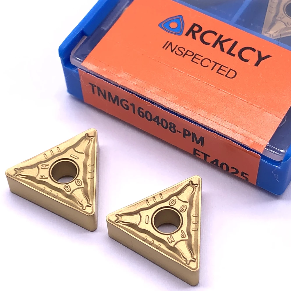 Токарные инструменты RCKLCY TNMG160408 PM FT4025 твердосплавные вставки токарный инструмент