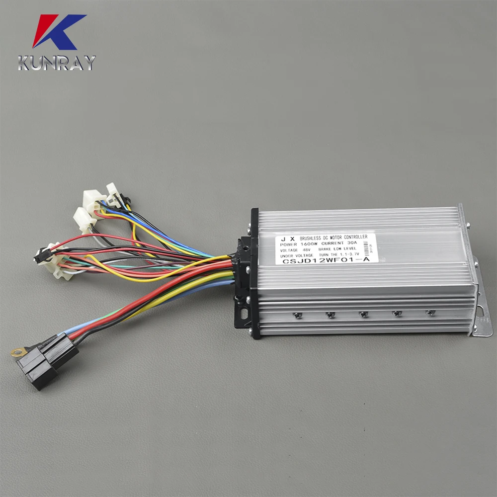 Контроллер Bldc 48 В 1600 Вт 30A 15Mosfet контроллер электровелосипеда e аксессуары для