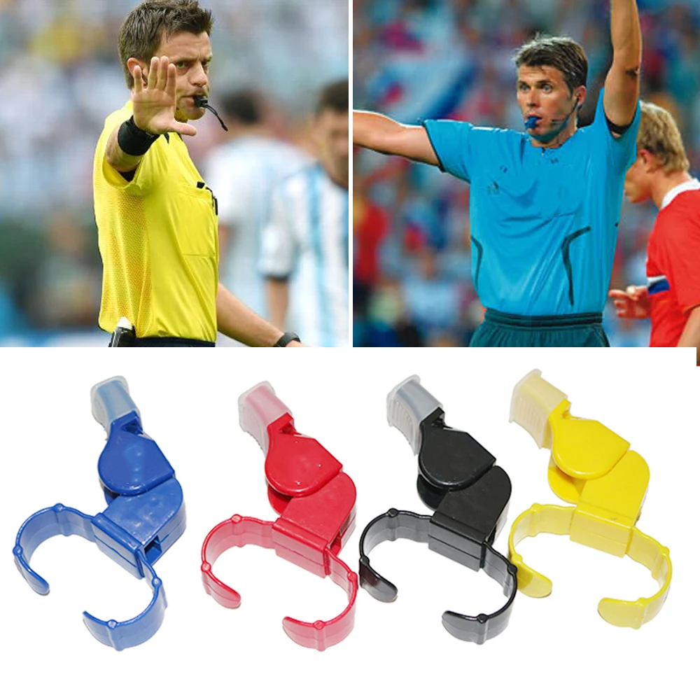 

Whistle 1pc Sports Football Referee 3 Colors Plastic Match Survival Whistle Sports Referee Whistle Classic Basketball Portable