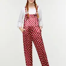 CupofSweet/От 5 до 14 лет; Детский комбинезон свободного кроя для девочек; детская одежда; коллекция года; модные Осенние Комбинезоны; Повседневные детские комбинезоны без рукавов с широкими штанинами