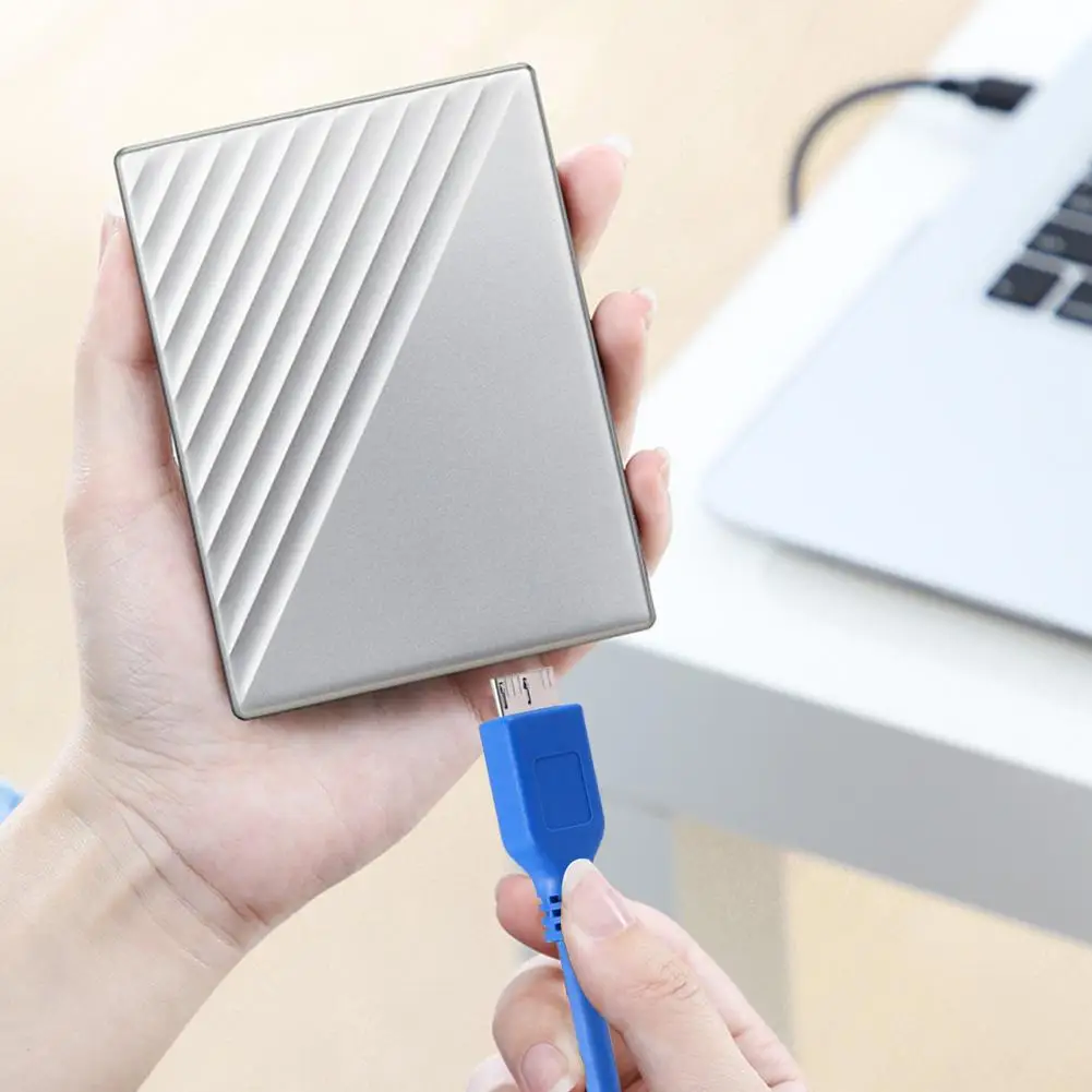 Hard Disk Connecting Cable USB 3.0 Mobile AM Male to Micro-B External Hard Drive Line Laptop Dada Transfer Cable 30cm