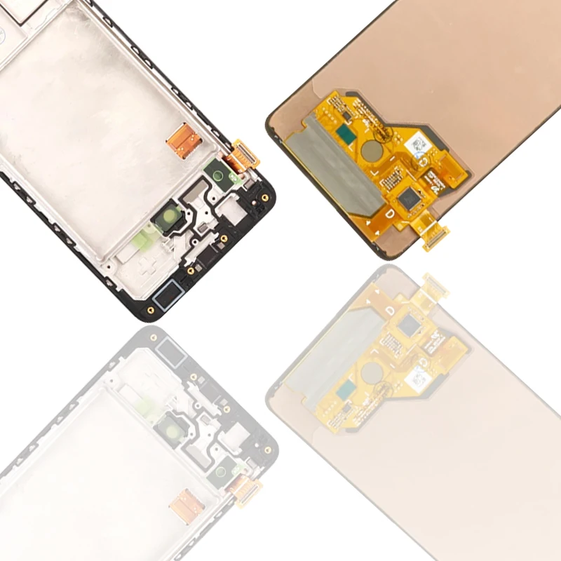 Tela de Toque Lcd para Samsung Testado Original Amoled A41 Display Galaxy A415 A415f Lcd Digitador Assembléia 100% 6.1 3 lcd tela de toque digitador assembléia