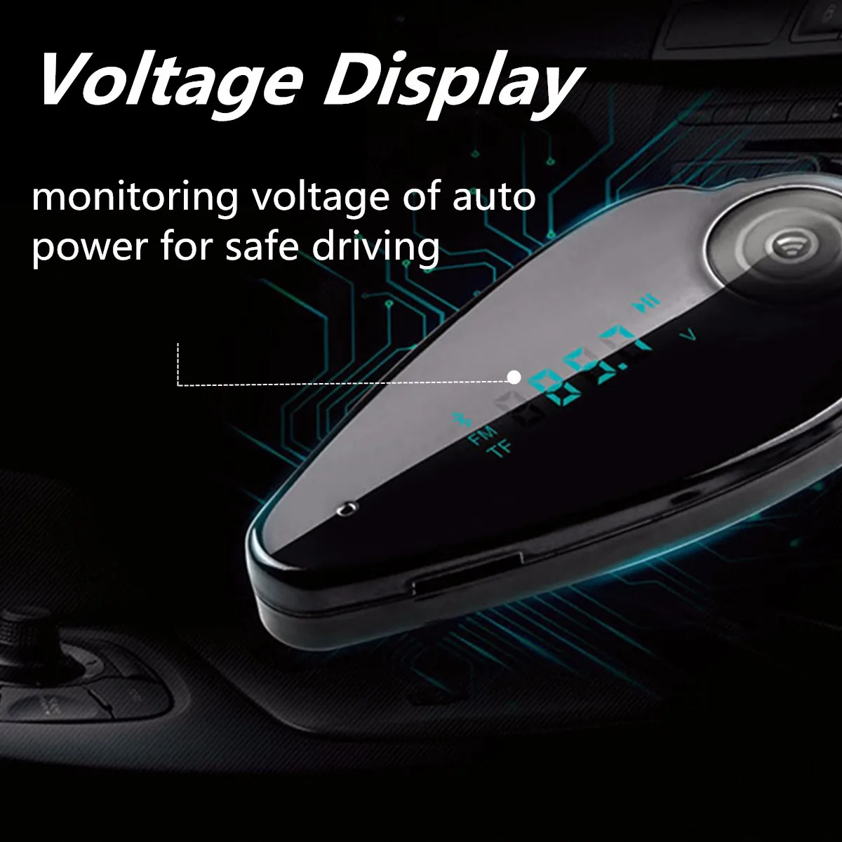 5 в T6 ЖК-дисплей Автомобильный bluetooth fm-передатчик автомобильное зарядное устройство для устройства Handsfree автомобильный аудио-FM модулятор MP3 музыкальный плеер USB зарядное устройство