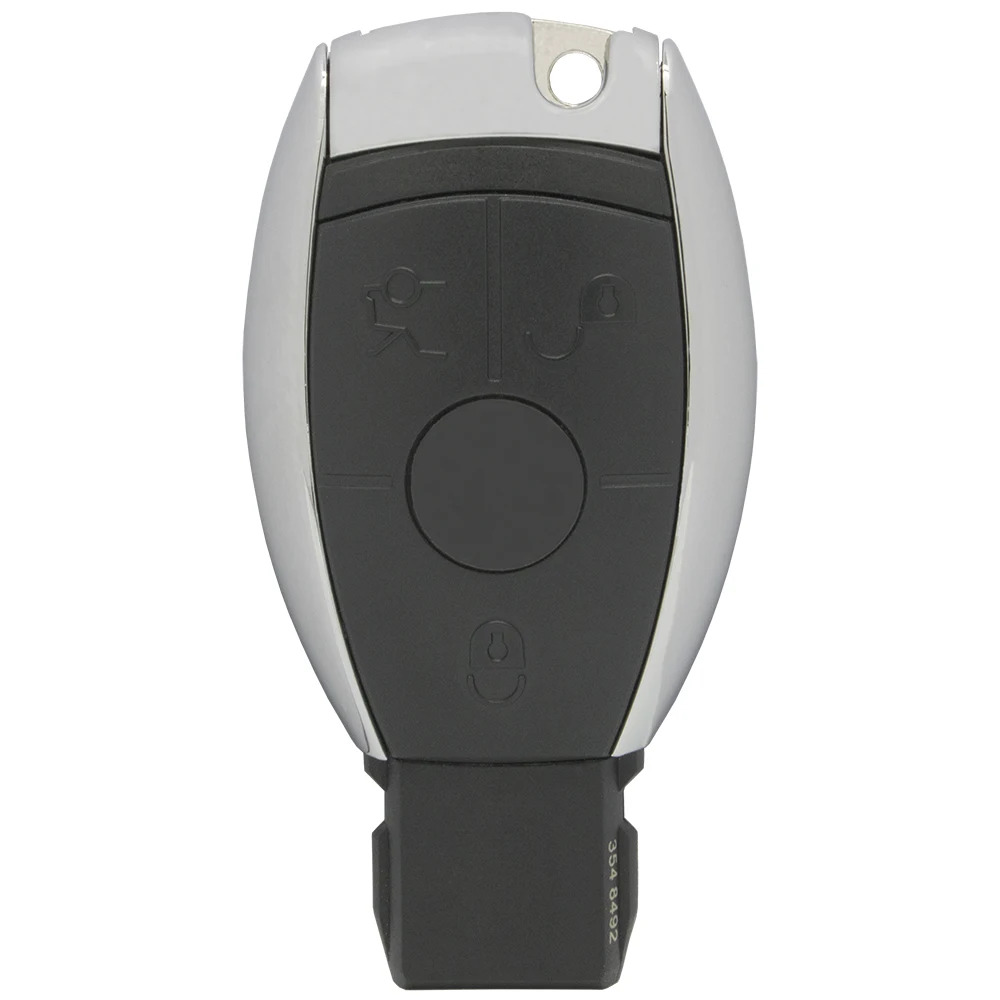 Чехол брелок WhatsKey для Mercedes 3 кнопки Benz A B C E S CL CLS CLA CLK W203 W204 W205 W210 W211 W212|Ключ от авто| |