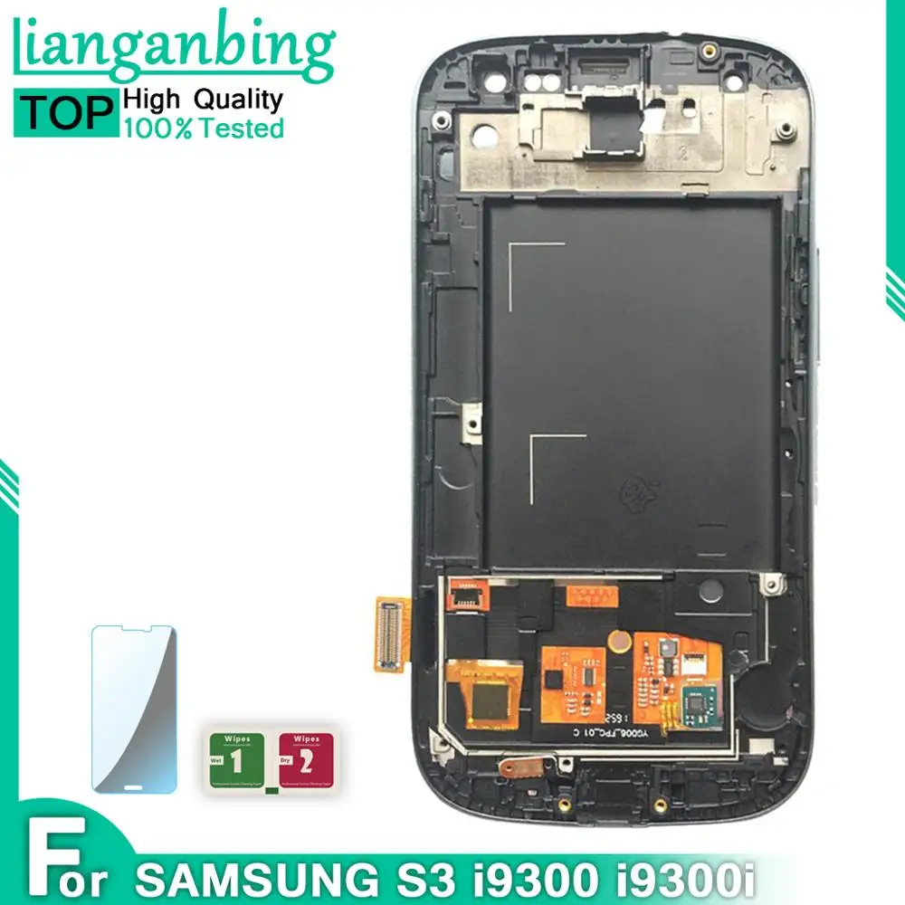 ЖК дисплей для Samsung Galaxy S3 i9300 i9300i i9301 i9308i i9301i супер 100% протестированный рабочий