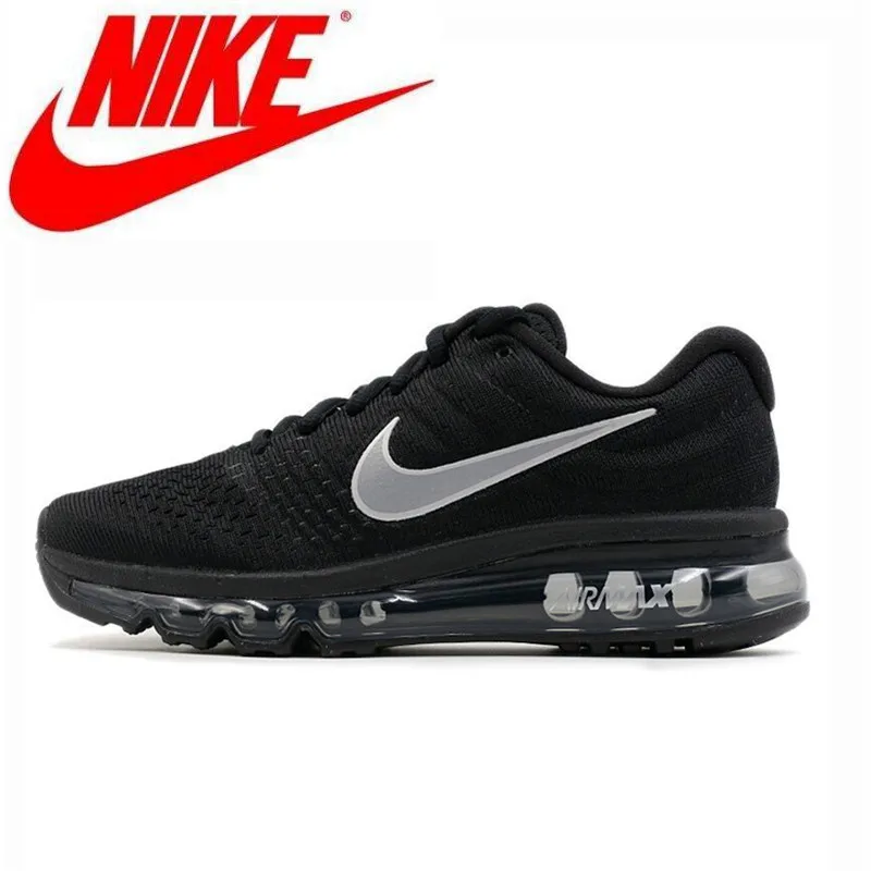 Аутентичные Nike Air Max 2017 мужские кроссовки для бега удобные дышащие спортивные