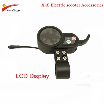 

LCD Display X48 Electric Scooter Accessories LCD Digital Waterproof Display 100mm length USB Socket Accelerator Speed Record