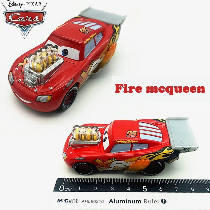 Disney автомобиля из мультфильма студии марка «писар тачки 3 XRS Огонь Серии гоночный автомобиль Lightning McQueen Curz Ramirez Storm Jackson металлические игрушки для детей