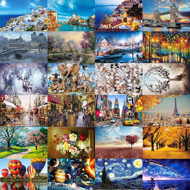 Puzzle Assembling Educational-Toy Paper-Quality Christmas-Gift Adults Kids Childrens