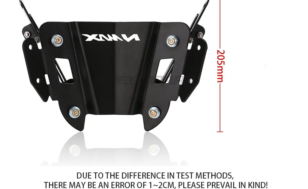 Мотоцикл с ЧПУ NMAX заднего вида кронштейн для Yamaha NMAX155 125 150- заднего вида зеркала адаптер фиксированный держатель