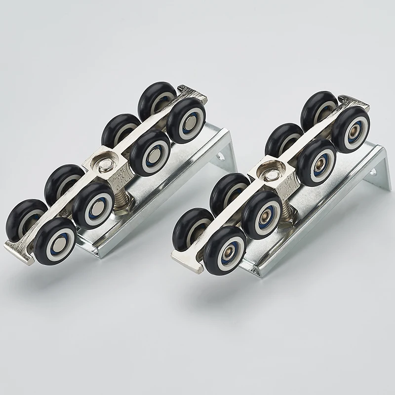 2PCSLotLiftingWheelsBalconySlidingDoorLiftingWheelSilentEight