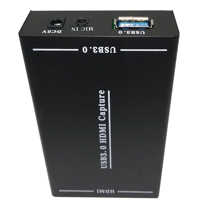 Usb3.0 Hdmi к Hdmi кольцевой выход Hd Захват карты Obs игра Live кассета