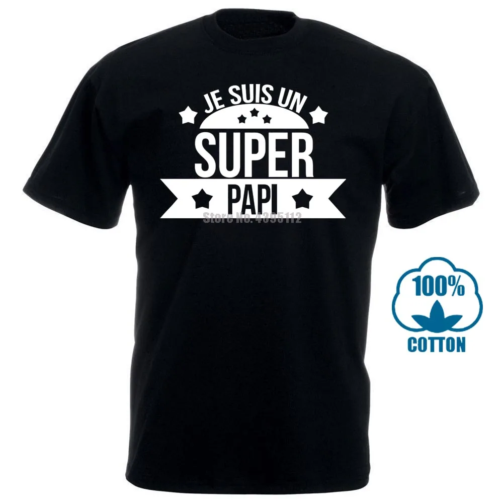 Je Suis Un Super Papi футболка Homme 012172 | Мужская одежда