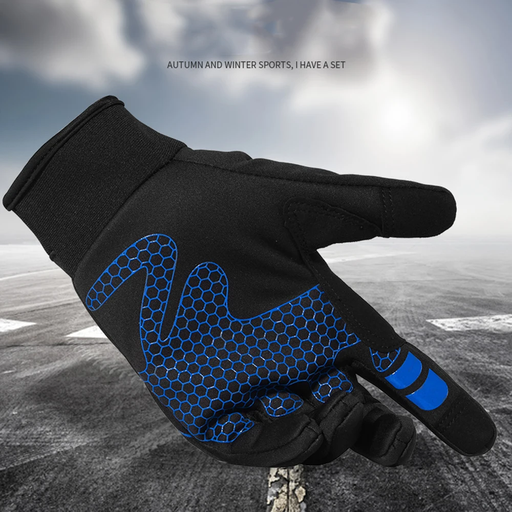 

Winter cycling gloves long finger gel touch screen 2019 Fashion Cycling Gloves Anti Skid MTB Bike Gloves Bicycle Gloves