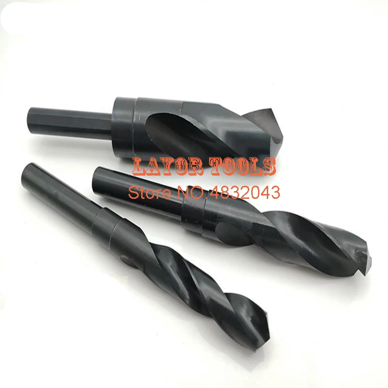 1Pcs 12 millimetri-40mm 1/2 pollici di Diametro Ridotto Shank HSS Twist Punta del trapano (12/13/ 14/15/16/17/18/19/20/21/22/23/ 24/25/26/28/30/32/35/38/40 millimetri)