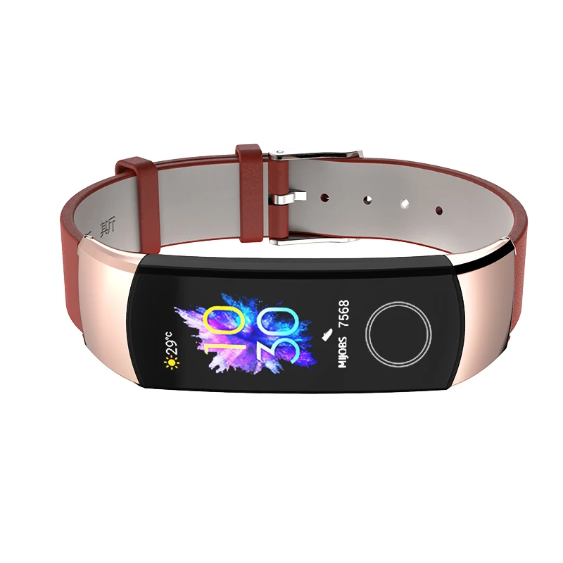  Mijobs Genuine Leather Strap for Huawei Honor Band 4 Strap Watchband Wristband for Honor Band 5 Str - 32997602529