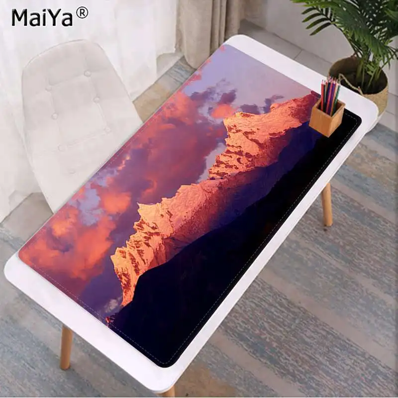 Maiya My Favorite Beautiful Sunset Rubber PC Computer Gaming mousepad Free Shipping Large Mouse Pad Keyboards Mat