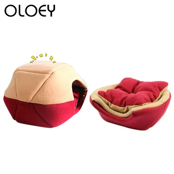 

HOT Selling Foldable Soft Warm Winter Cat Dog Bed Mat House Home Pet Cat Puppy Cave Sleeping Pad Nest Kennel Cat Dog Supplies