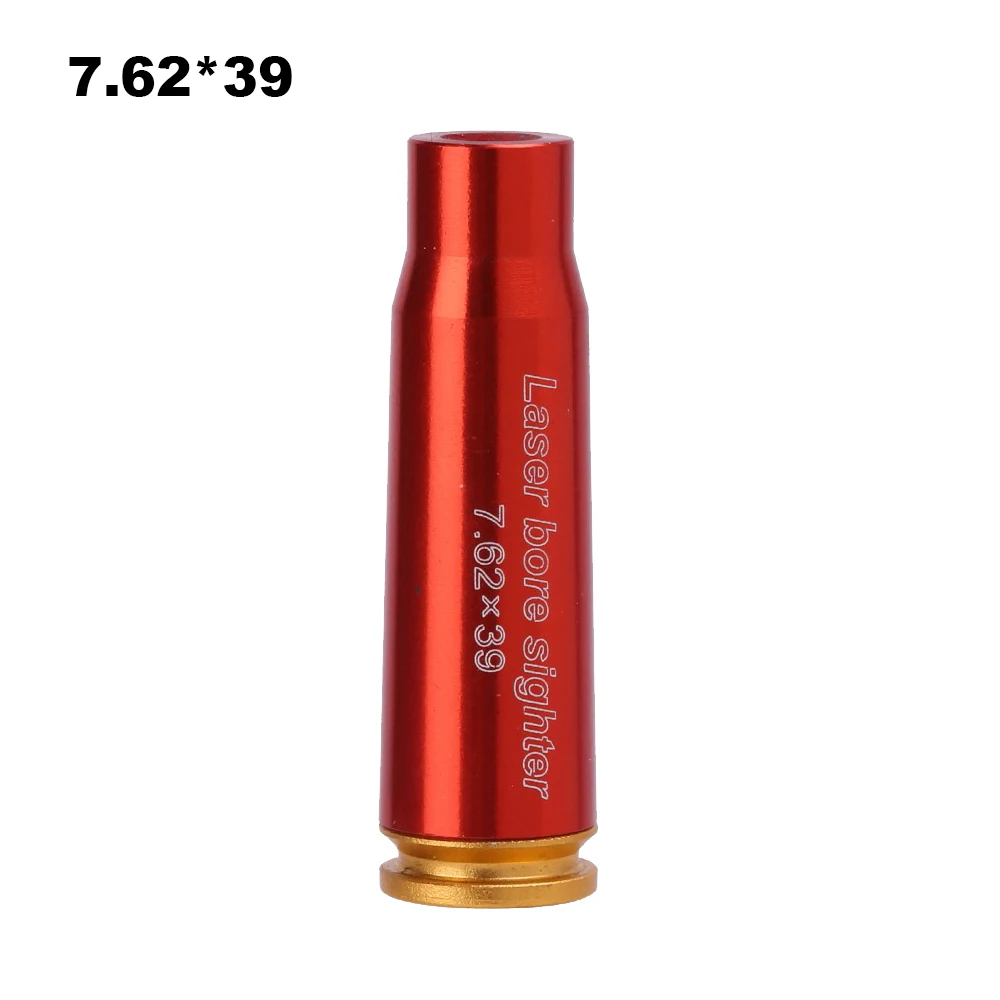 Laser Bore Sight Red Dot Laser Bore Sight 12GA .223/5.56/.308/7.62/.30-06 Cartridge Boresight Brass Laser Bore Sighter Tactical Gun Accessories