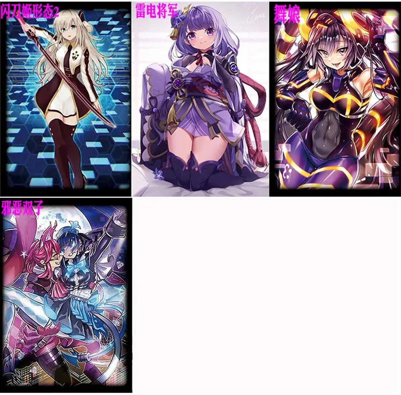 Anime Yu-Gi-Oh! Dark Magician Girl Board Yugioh Games Card Sleeves Card Barrier Card Protector Toy Gift 50pcs/lot