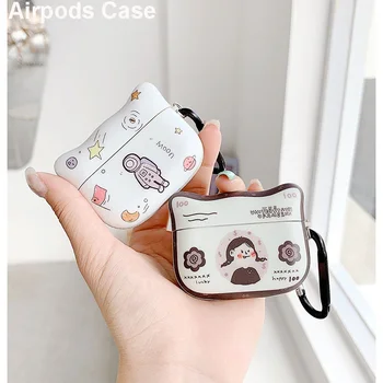 

New Cute Cat Ears Silicone Cases for Airpods1 2nd Protective Earphone Cover Case for Apple Airpods Pro 3 Case Shockproof Sleeve