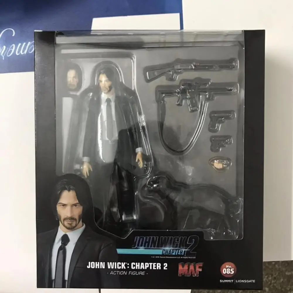 Mafex 085 Джон фитиль: глава 2 возьмите с собой собака фигурки коллекция игрушка в подарок