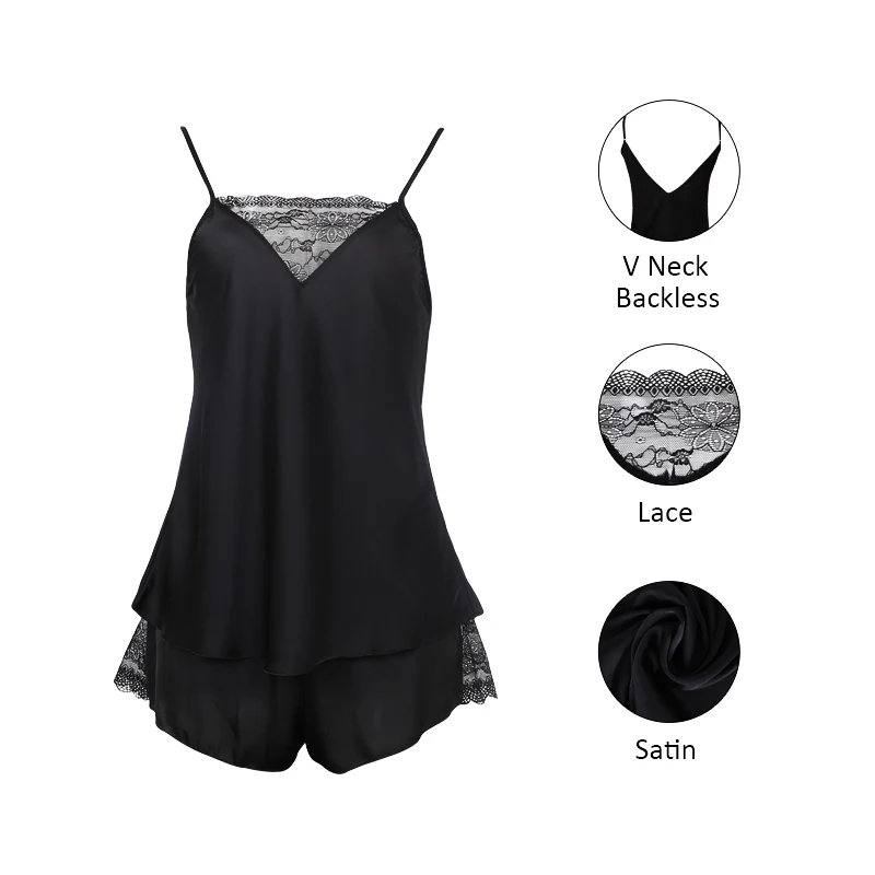 lace-deep-v-pajamas-sets-13371-2