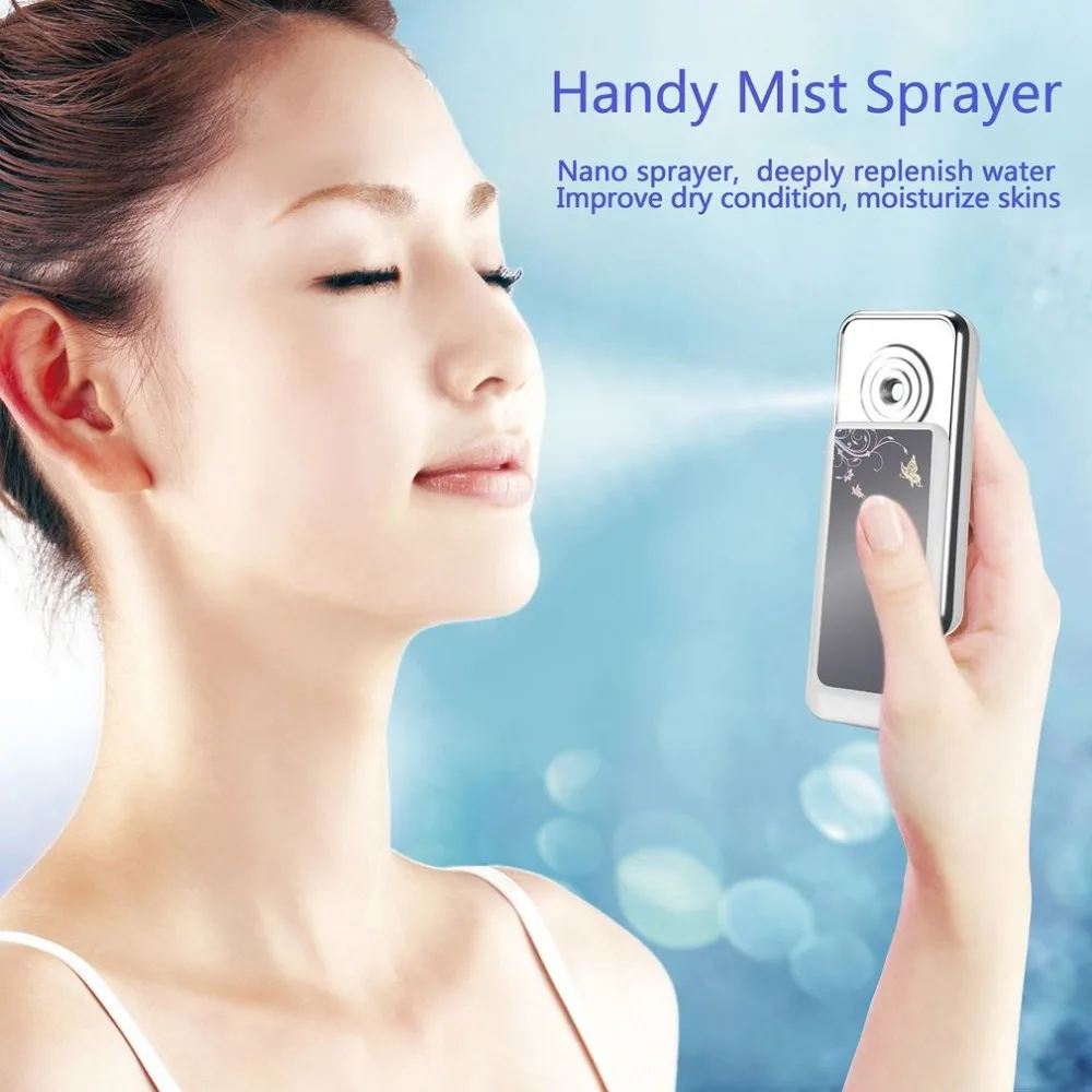 Portable Mist Sprayer Facial Body Nebulizer Skin Rejuvenation Steamer Anti-aging Beauty Tool Anti-wrinkle Skin Care Device